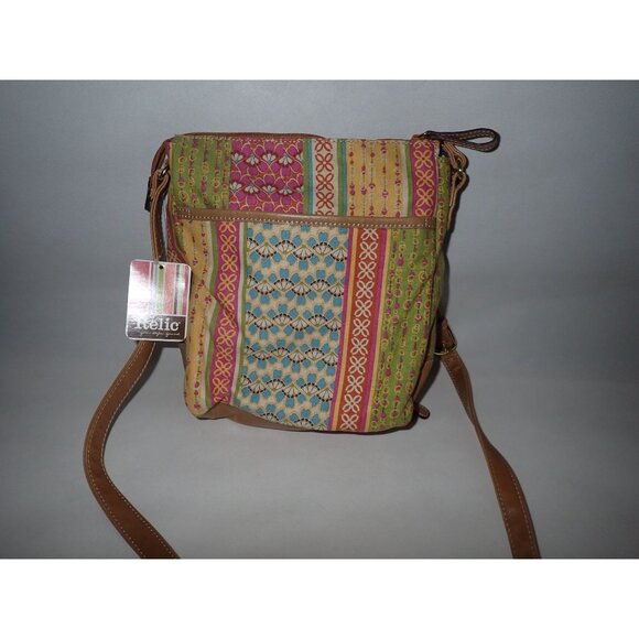 Relic‎ Patchwork Shoulder Bag Women New Vintage Y2K Purse New - Picture 3 of 5